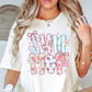 Preppy Summer Bows Tee | Beach Breeze Collection | Unisex Pre-Shrunk T-Shirt