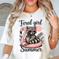 Feral Girl Summer Tee | Beach Breeze Collection | Unisex Pre-Shrunk T-Shirt