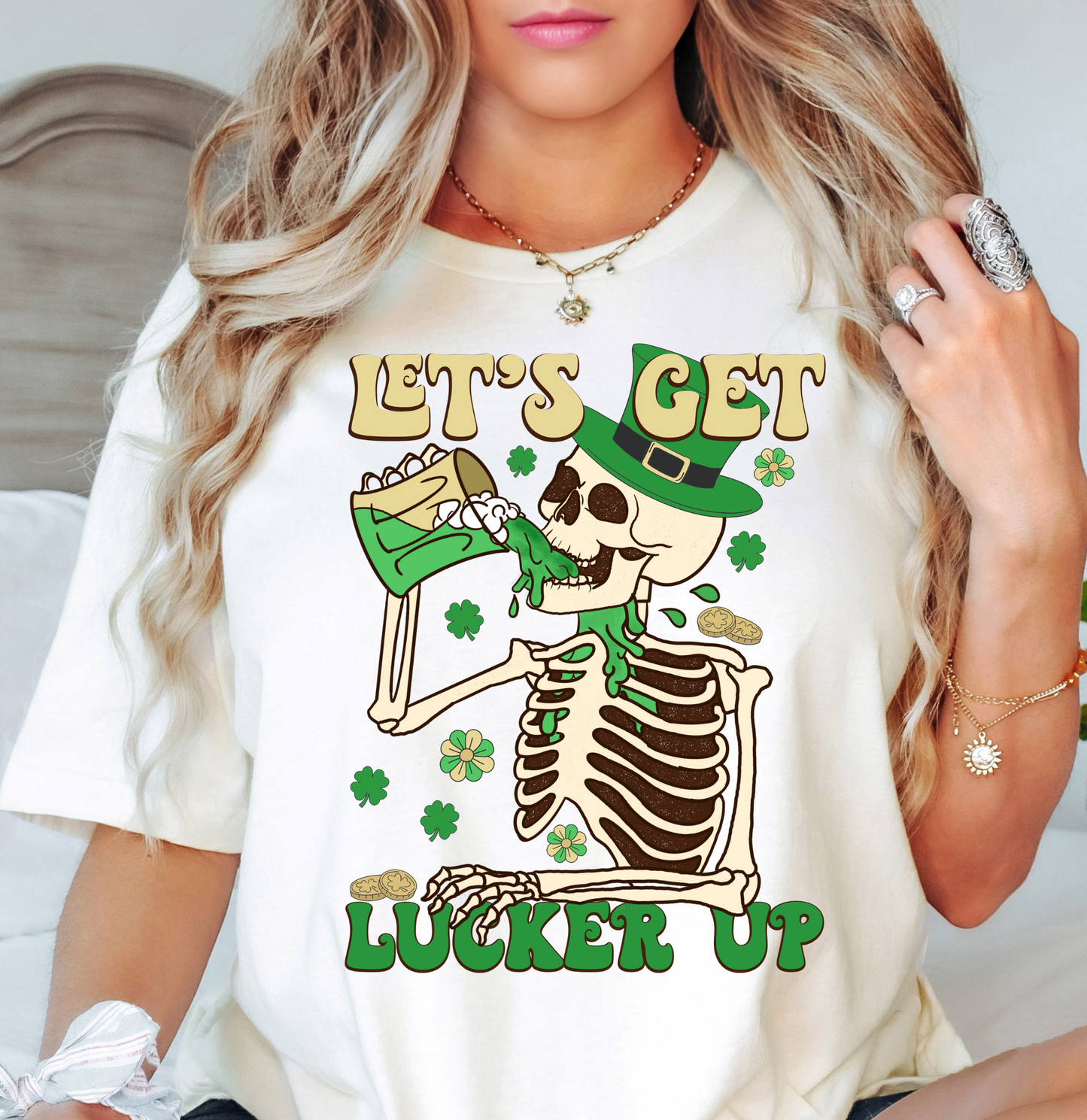 Let's Get Lucker Up Tee | Feeling Lucky Collection | Unisex Pre-Shrunk T-Shirt