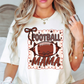 Football Stamp Mama Tee | Mama Mode Activated Collection | Unisex Pre-Shrunk T-Shirt