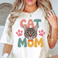 Cat Mom Love Tee | Pawsitive Vibes Collection | Unisex Pre-Shrunk T-Shirt