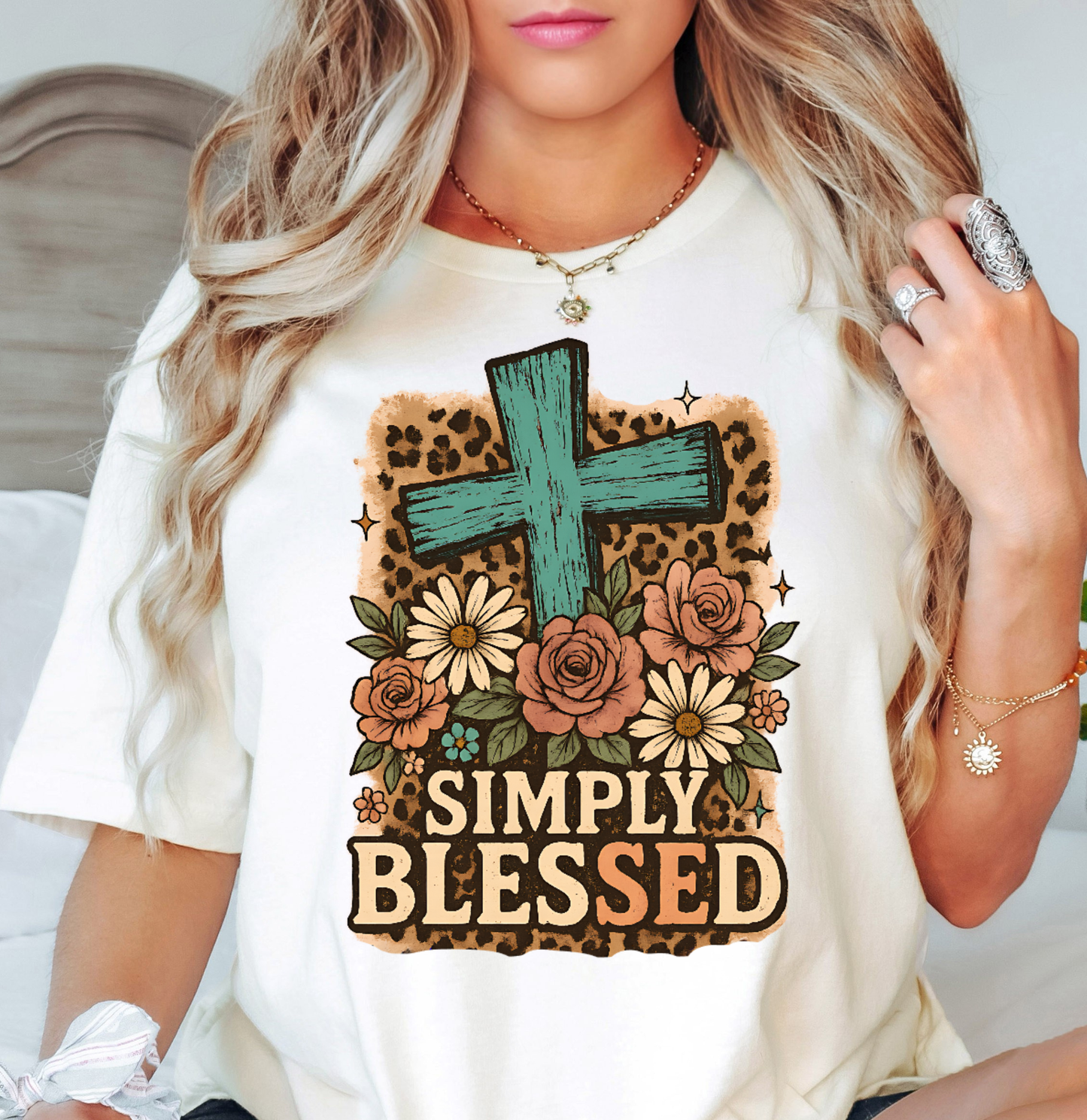 Simply Blessed Tee | Walk By Faith Collection | Unisex Pre-Shrunk T-Shirt