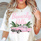 Beverly Hills Tee | Groovy Vibes Collection | Unisex Pre-Shrunk T-Shirt