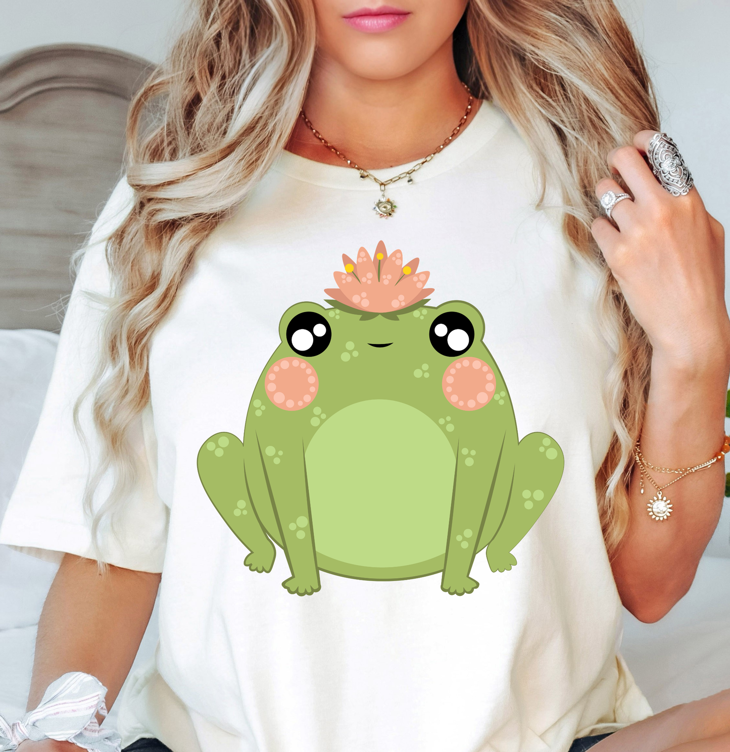 Spring Frog Tee | Spring Fling Collection | Unisex Pre-Shrunk T-Shirt