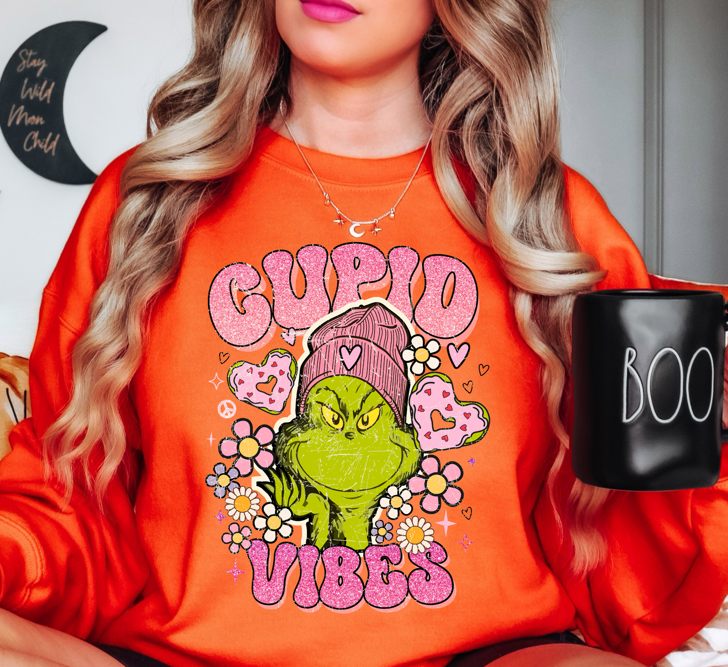 Cupid Vibes Sweatshirt | XoXo Love Collection | Unique Gifts for Family Friends