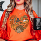 Thanksgiving Heart Doodles Sweatshirt | Harvest Joy Collection | Unique Gifts for Family Friends