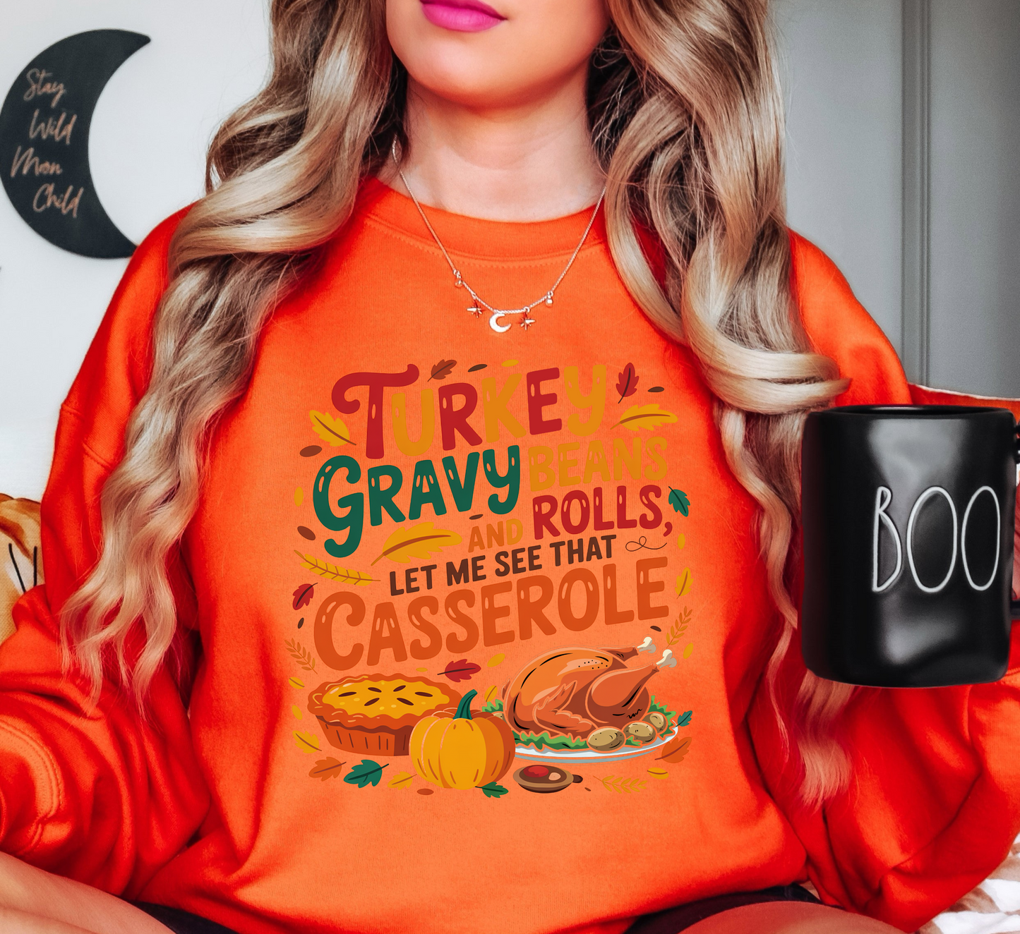 Let Me See That Casserole Sweatshirt | Harvest Joy Collection | Unique Gifts for Family Friends