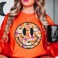 Cutie Ghost Smiley Sweatshirt | Boo-tiful Vibes Collection | Unique Gifts for Family Friends