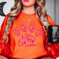 Pink Pet Paw Sweatshirt | Pawsitive Vibes Collection | Unique Gifts for Family and Friends