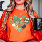 Lucky Heart Doodle Sweatshirt | Feeling Lucky Collection | Unique Gifts for Family Friends