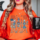 Patriotic Skeletons Sweatshirt | Stars and Stripes Collection | Unique Gifts for Family and Friends