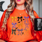 Spooky Halloween Bows Sweatshirt | Boo-tiful Vibes Collection | Unique Gifts for Family Friends