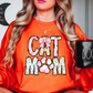 Preppy Cat Mom Sweatshirt | Pawsitive Vibes Collection | Unique Gifts for Family and Friends