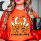 Spooky Goosebumps Sweatshirt | Boo-tiful Vibes Collection | Unique Gifts for Family Friends