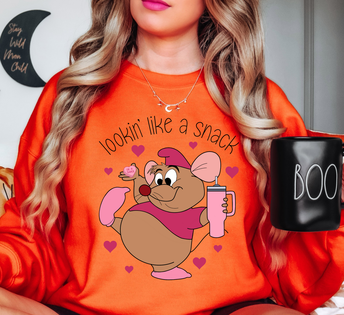 Lookin Like A Snack Sweatshirt | XoXo Love Collection | Unique Gifts for Family Friends