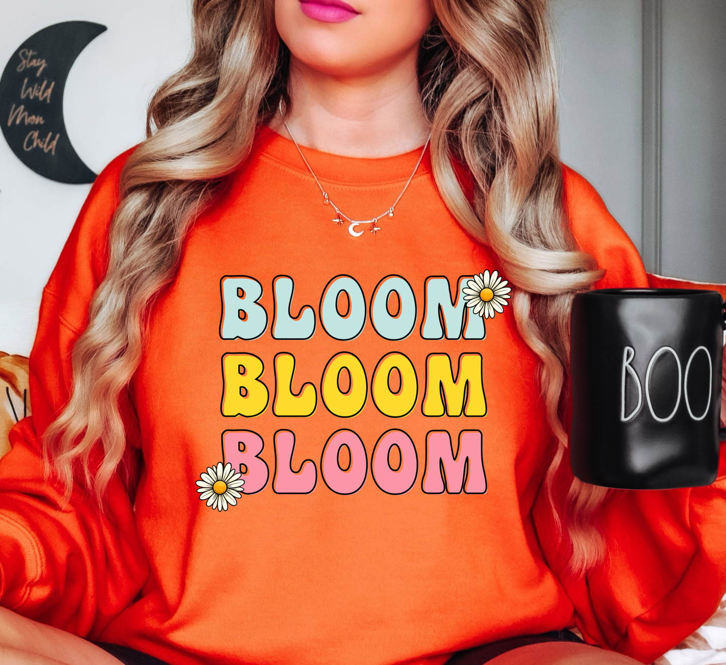 Bloom Bloom Sweatshirt | Spring Fling Collection | Unique Gifts for Family Friends