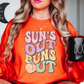 Suns Out Buns Out Sweatshirt | Beach Breeze Collection | Unique Gifts for Family Friends