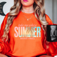 Summer Never Ends Sweatshirt | Beach Breeze Collection | Unique Gifts for Family Friends