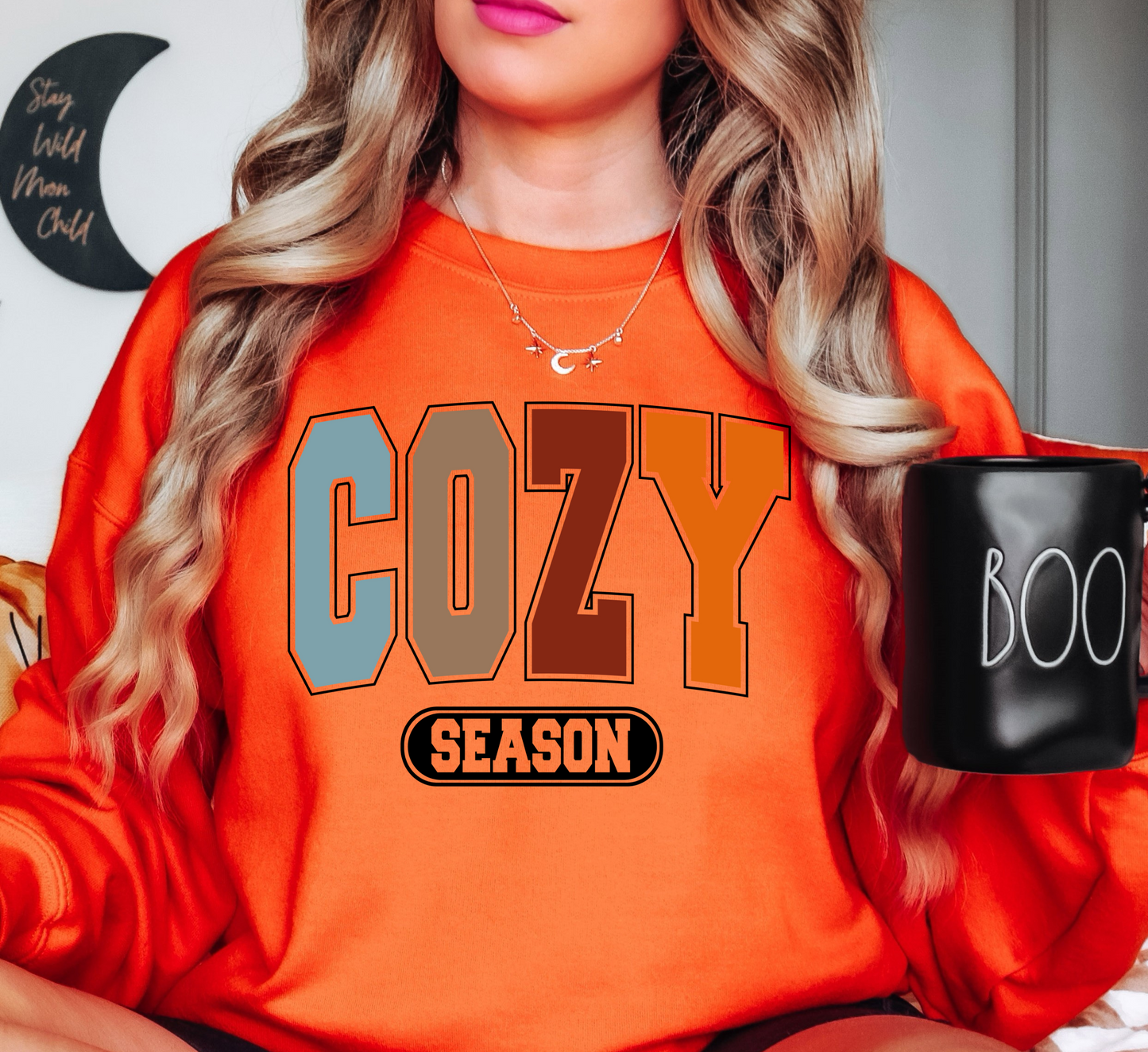 Cozy Season Sweatshirt | Falling For You Collection | Unique Gifts for Family Friends