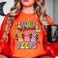 Teaching My Peeps Sweatshirt | Hoppin' Into Spring Collection | Unique Gifts for Family Friends