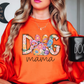 Colorful Dog Mama Sweatshirt | Pawsitive Vibes Collection | Unique Gifts for Family and Friends