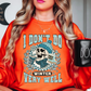 Don't Do Winter Well Sweatshirt | Frosty Chic Collection | Unique Gifts for Family Friends