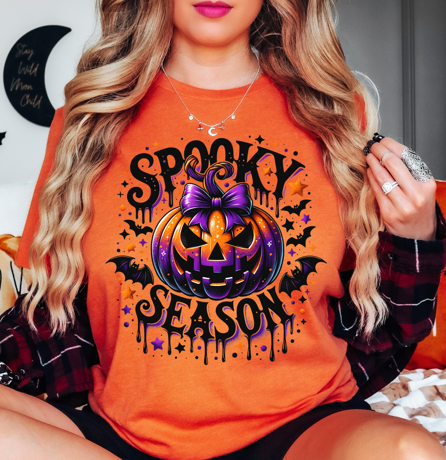 Spooky Season Tee | Boo-tiful Vibes Collection | Unisex Pre-Shrunk T-Shirt