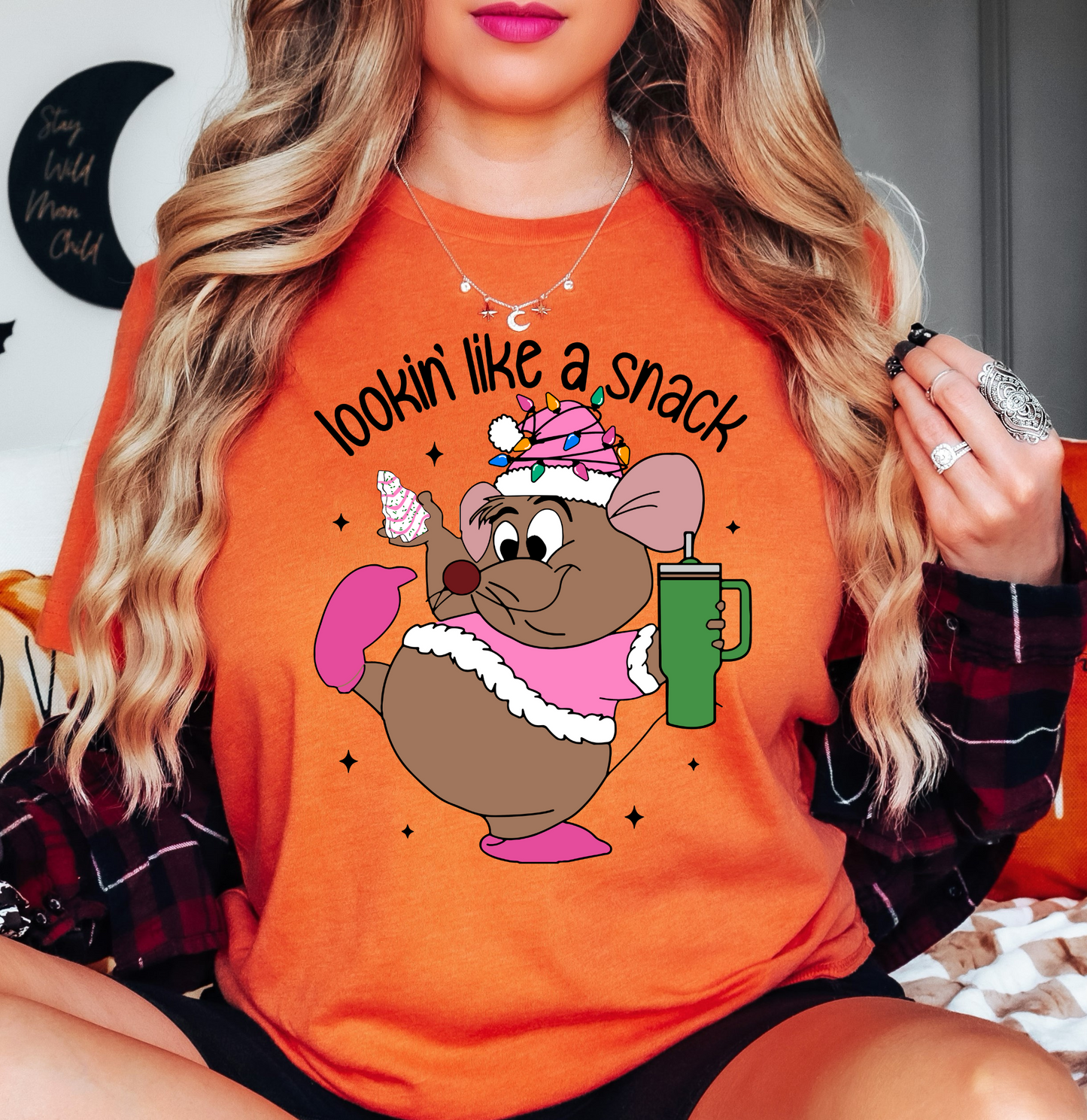 Xmas Lookin' Like A Snack Gus Gus Tee | Tis The Season Collection | Unisex Pre-Shrunk T-Shirt