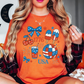 Preppy USA 1776 Tee | Stars and Stripes Collection | Unisex Pre-Shrunk T-Shirt
