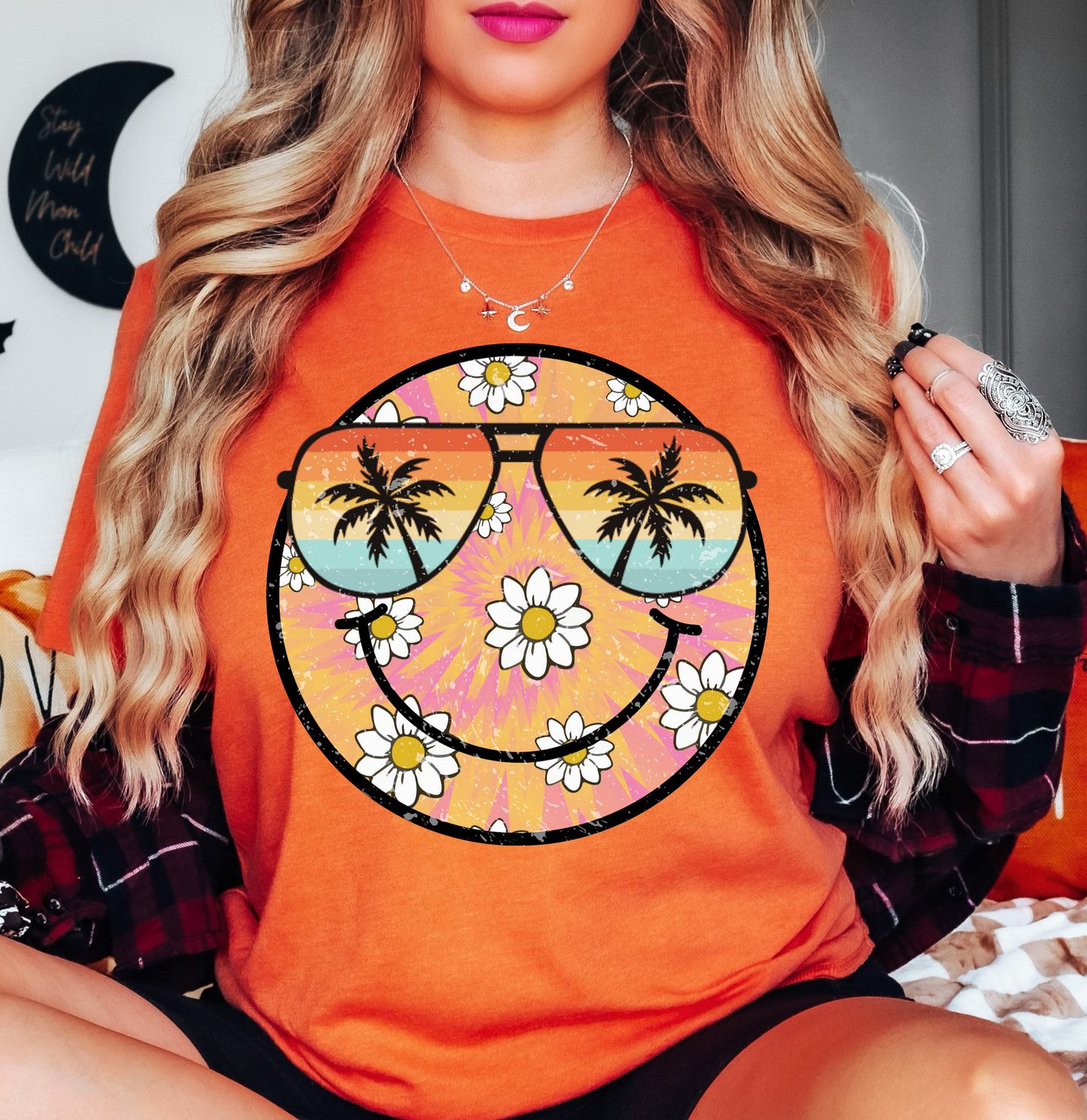 Spring Boom Smiley Tee | Spring Fling Collection | Unisex Pre-Shrunk T-Shirt