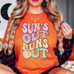 Suns Out Buns Out Tee | Beach Breeze Collection | Unisex Pre-Shrunk T-Shirt