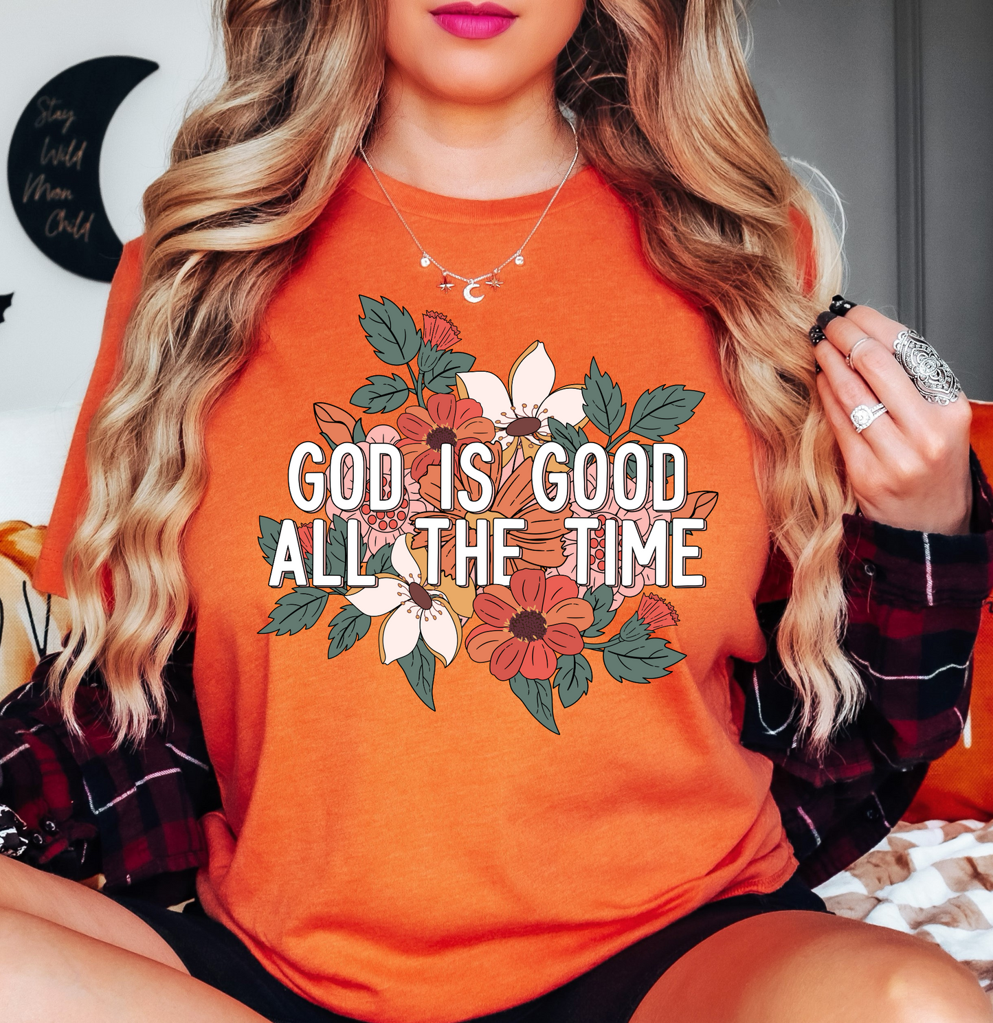 God Is Good All The Time Tee | Walk By Faith Collection | Unisex Pre-Shrunk T-Shirt