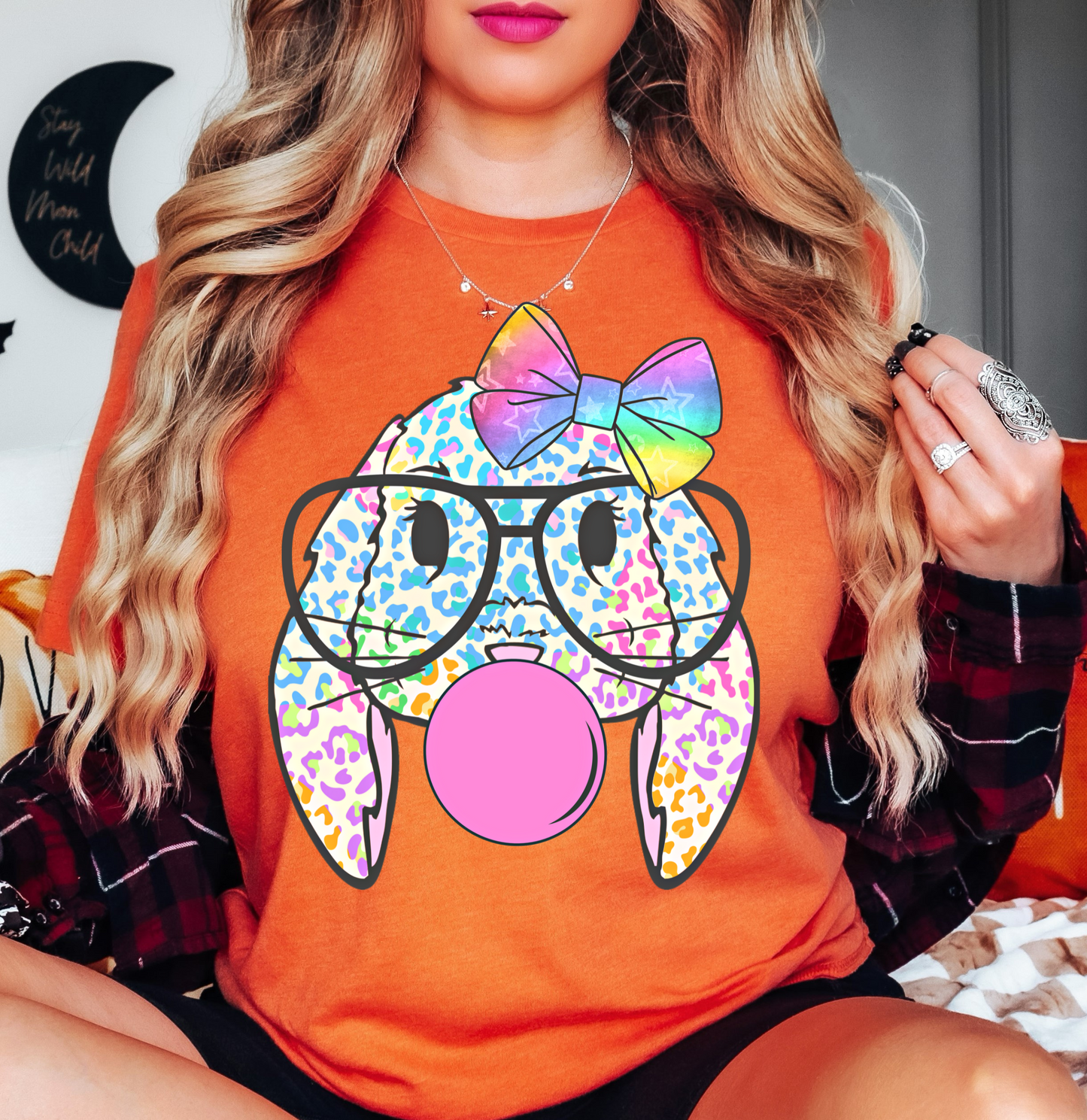 Nerdy Bunny Tee | Hoppin' Into Spring Collection | Unisex Pre-Shrunk T-Shirt