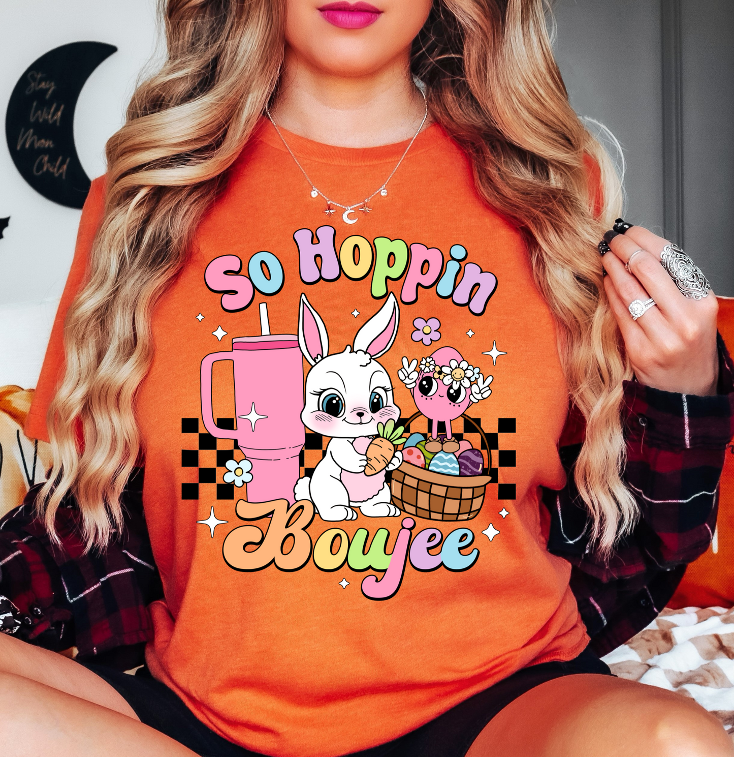 So Hoppin Boujee Tee | Hoppin' Into Spring Collection | Unisex Pre-Shrunk T-Shirt