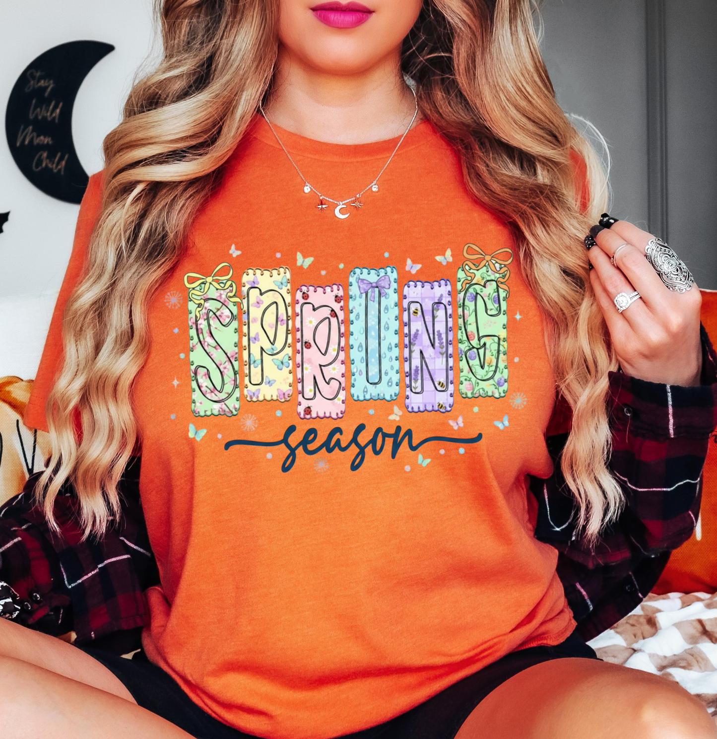 Preppy Spring Season Tee | Spring Fling Collection | Unisex Pre-Shrunk T-Shirt