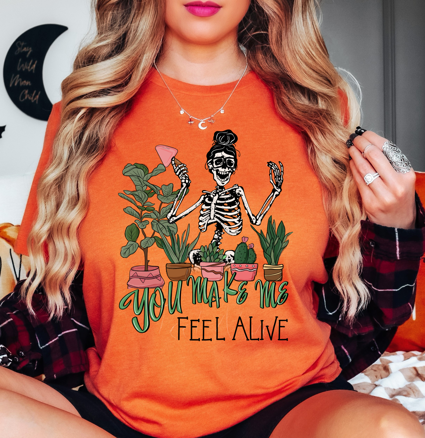 Feel Alive Plants Tee | Spring Fling Collection | Unisex Pre-Shrunk T-Shirt