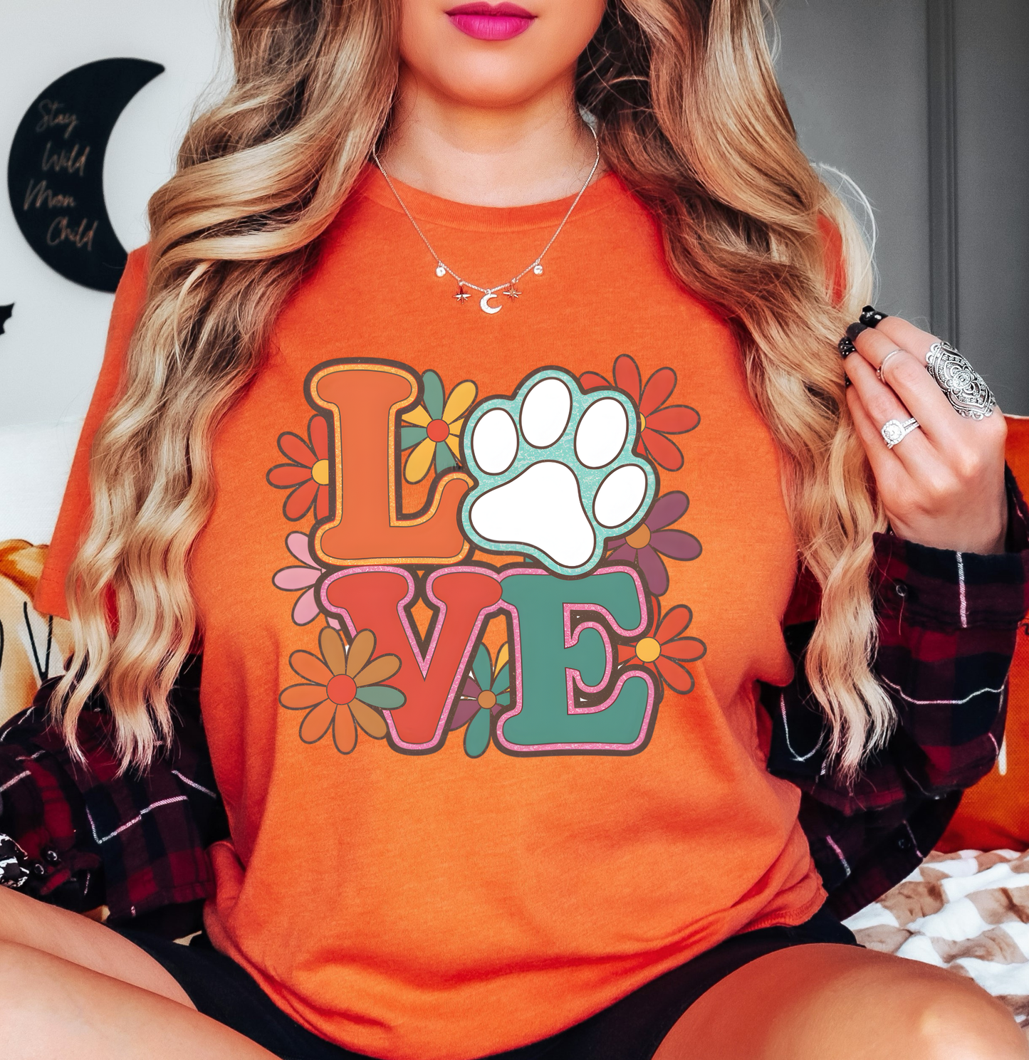 Paw Love Tee | Pawsitive Vibes Collection | Unisex Pre-Shrunk T-Shirt