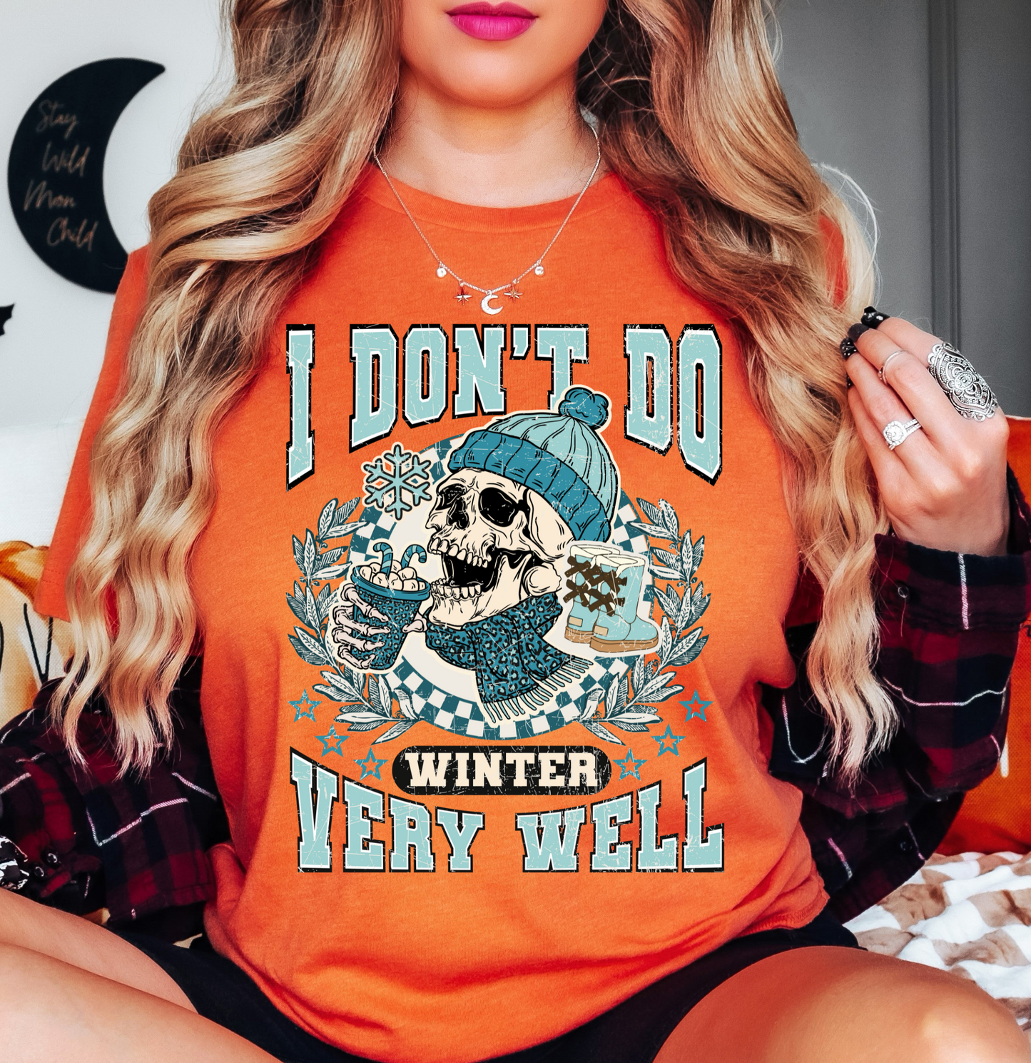 Don't Do Winter Well Tee | Frosty Chic Collection | Unisex Pre-Shrunk T-Shirt