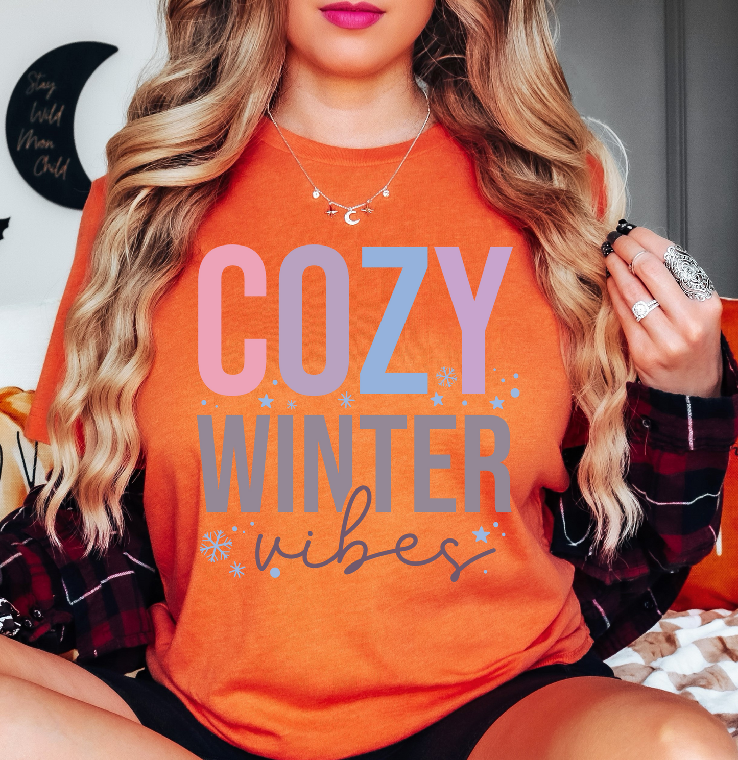 Cozy Winter Vibes Tee | Frosty Chic Collection | Unisex Pre-Shrunk T-Shirt