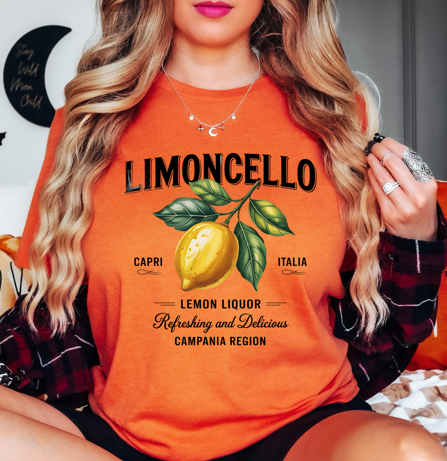 Limoncello Tee | Groovy Vibes Collection | Unisex Pre-Shrunk T-Shirt