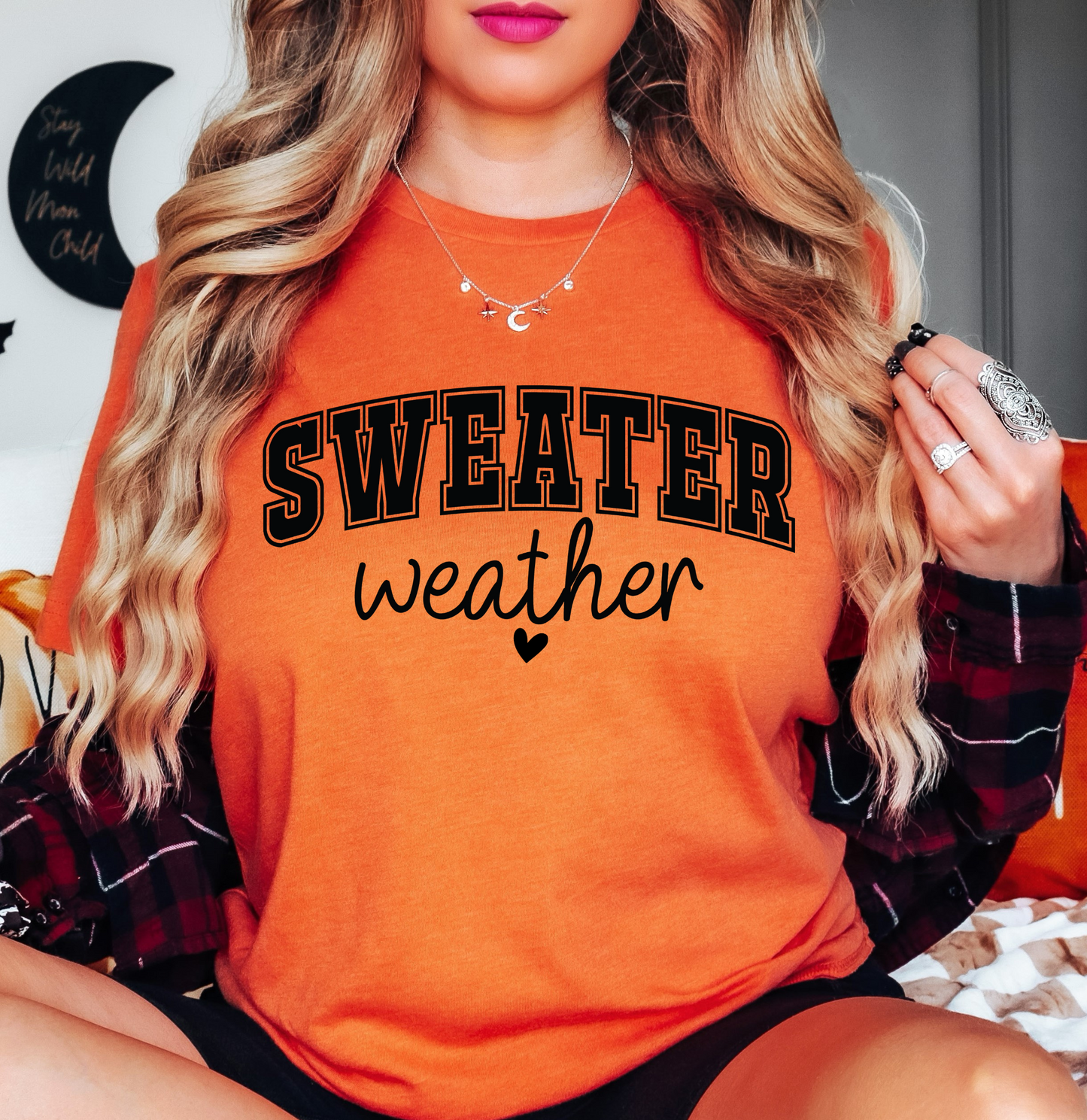 Sweater Weather Tee | Frosty Chic Collection | Unisex Pre-Shrunk T-Shirt