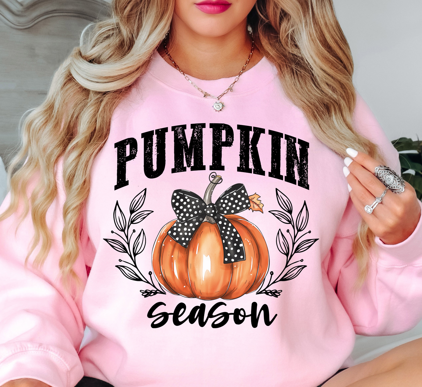 Pumpkin Season Sweatshirt | Falling For You Collection | Unique Gifts for Family Friends