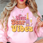 New Year Vibes Sweatshirt | New Year Magic Collection | Unique Gifts for Family Friends