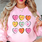 Conversation Candy Hearts Sweatshirt | XoXo Love Collection | Unique Gifts for Family Friends