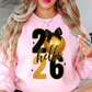 Hello 2026 New Year Sweatshirt | New Year Magic Collection | Unique Gifts for Family Friends