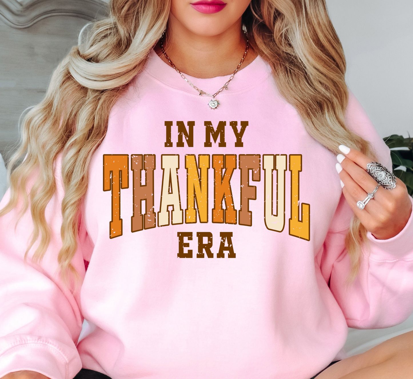 In My Thankful Era Sweatshirt | Harvest Joy Collection | Unique Gifts for Family Friends