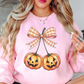 Pumpkin Cherries Sweatshirt | Boo-tiful Vibes Collection | Unique Gifts for Family Friends