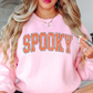 Spooky Varsity Sweatshirt | Boo-tiful Vibes Collection | Unique Gifts for Family Friends