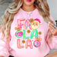 Cutie Fa La La Sweatshirt | Tis The Season Collection | Unique Gifts for Family Friends