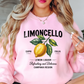 Limoncello Sweatshirt | Groovy Vibes Collection | Unique Gifts for Family and Friends